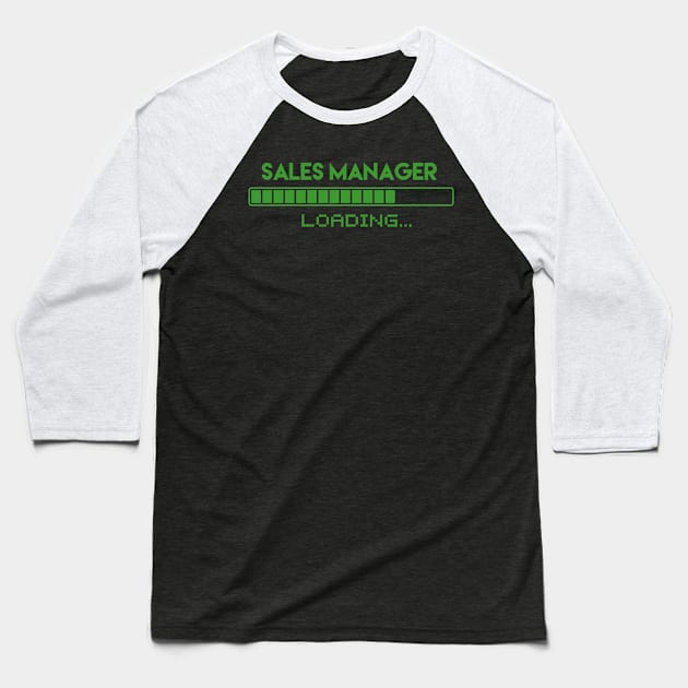 Sales Manager Loading Baseball T-Shirt by Grove Designs